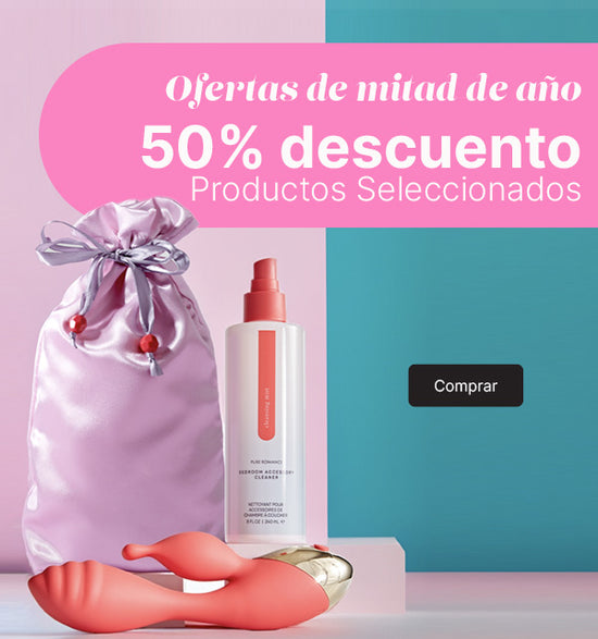 Shop 50% Off bestselling toys and lubricants at pure romance Mexico